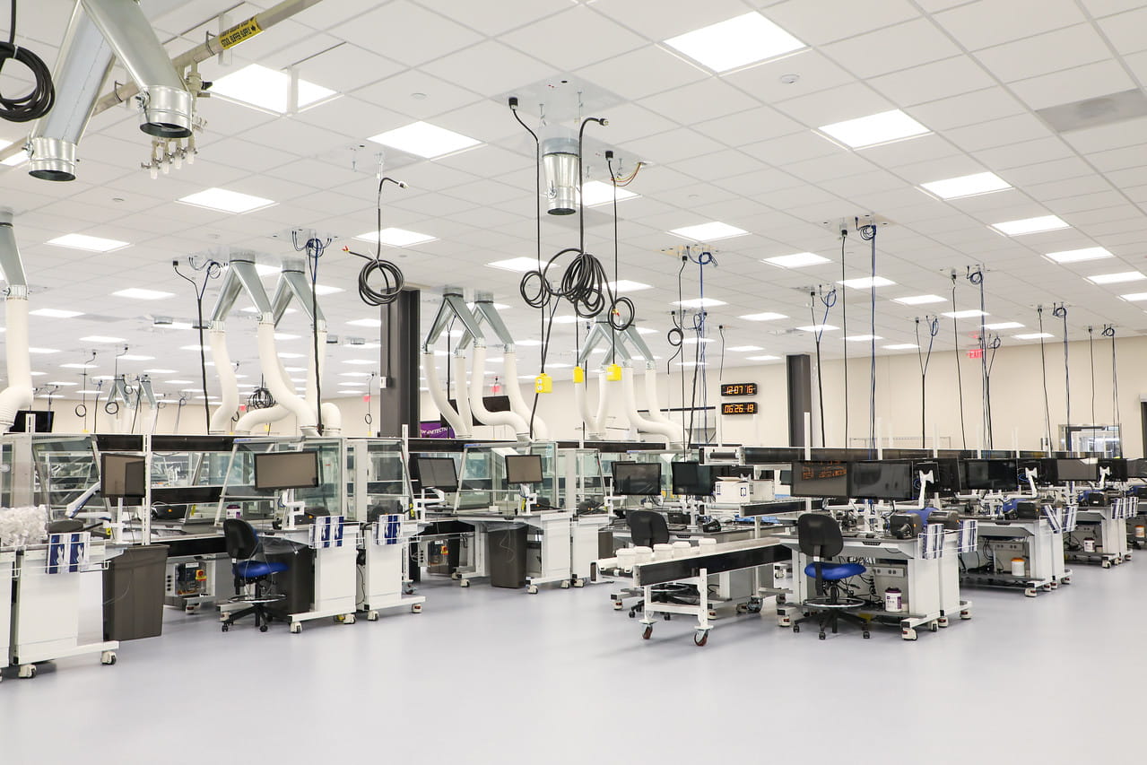 Equipment ready to be put into use at the Nexus One Laboratory.